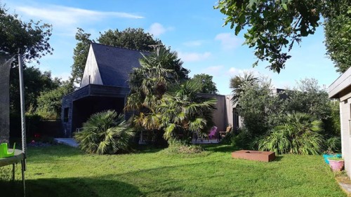 extension ossature et bardage bois guérande 44 OCEAM