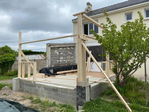 Extension bois la turballe 44 OCEAM